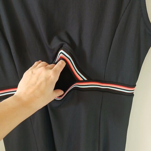 Baleaf Athletic Women's Sleeveless Quarter Zip Dress Mini Keyhole Size 2XL - Picture 15 of 15